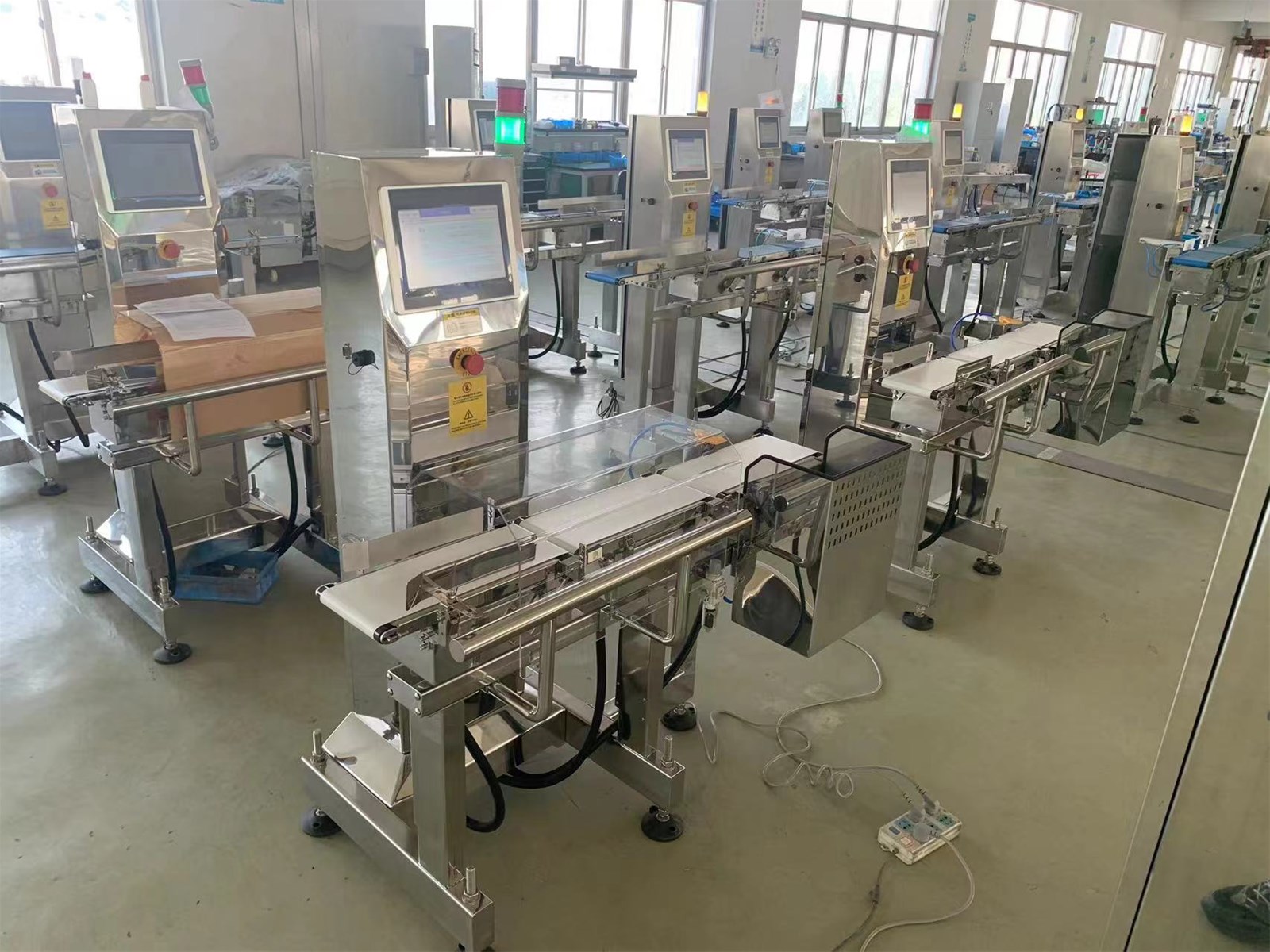 New High speed Conveyor Check Weigher 220S Weight Sorting Machine