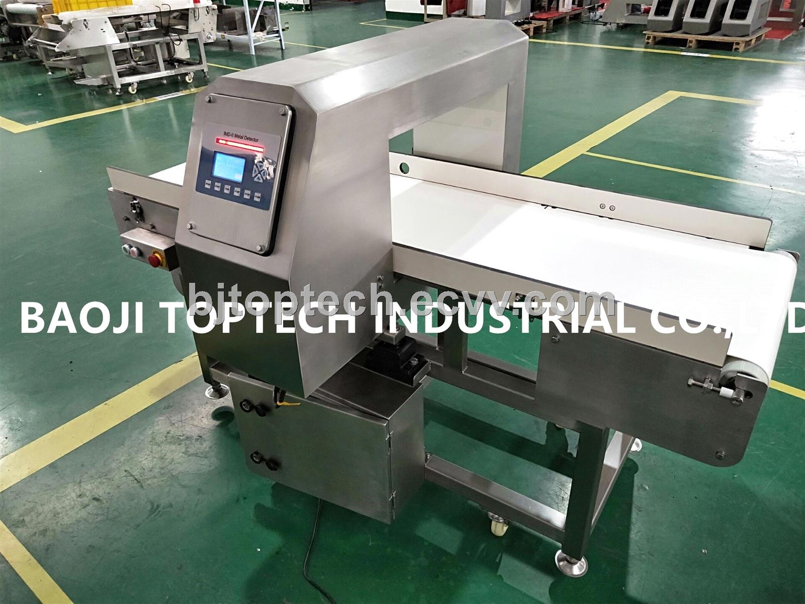 High Sensitivity Industrial Metal Detector for Food Seafood Meat Vegetable Fruit Inspection