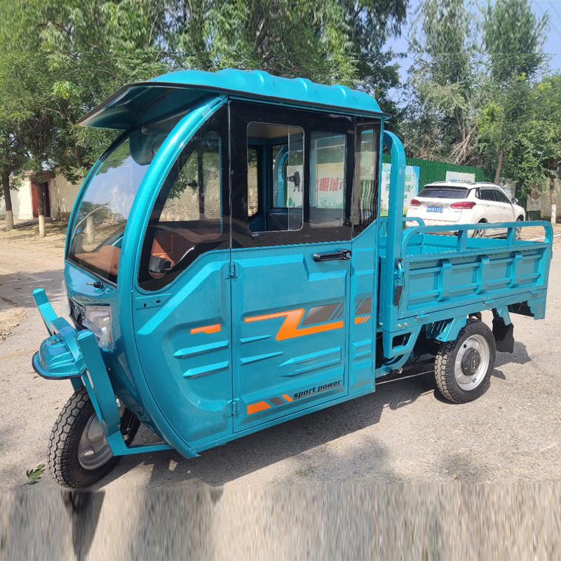 Customized Service 2023 in Stock Zongshen Yuechi 155 Electric Tricycle EV VAN New Car