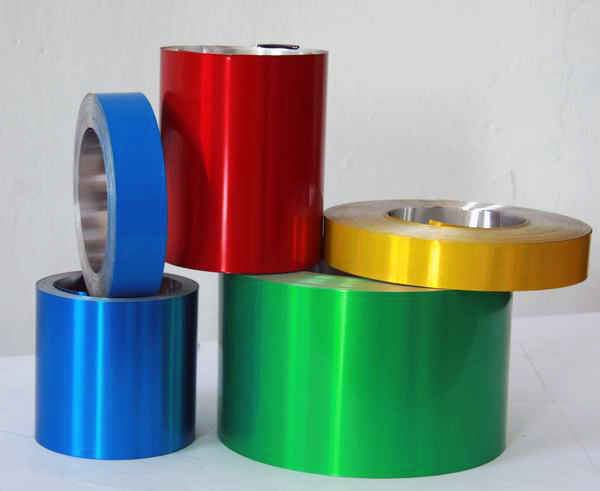 Colorcoated printed aluminum foil for food packaging promotion 8011 3003 1100