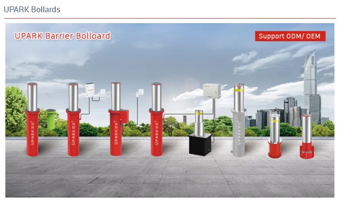 Traffic Safety Manual Bollard with Reflective Band for Pedestrian Zone Driveway Security Post Bollards