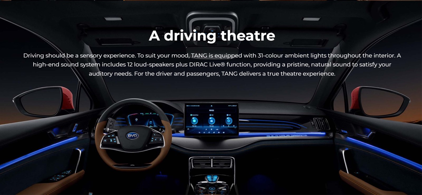Hot Sales China Electric BYD Tang DMi tang dmi new cars New Energy Vehicles Electric Cars SUV