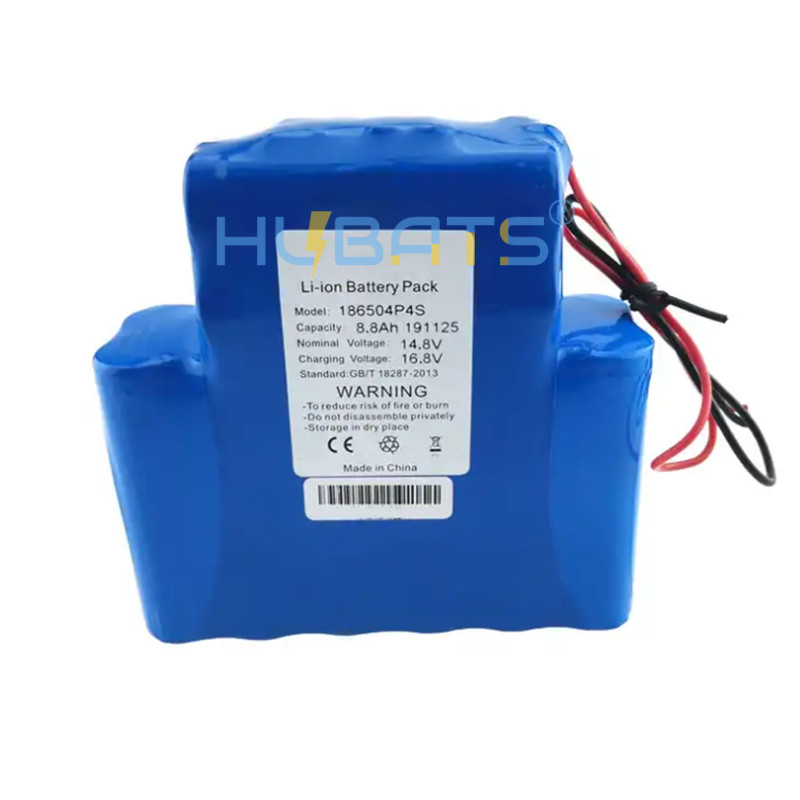 Hubats ICR18650 4S4P 148V 8800mAh Lithium Ion Battery for Chauvet Freedom Par Hex Liion 8800mah 148V Stage Lighting b