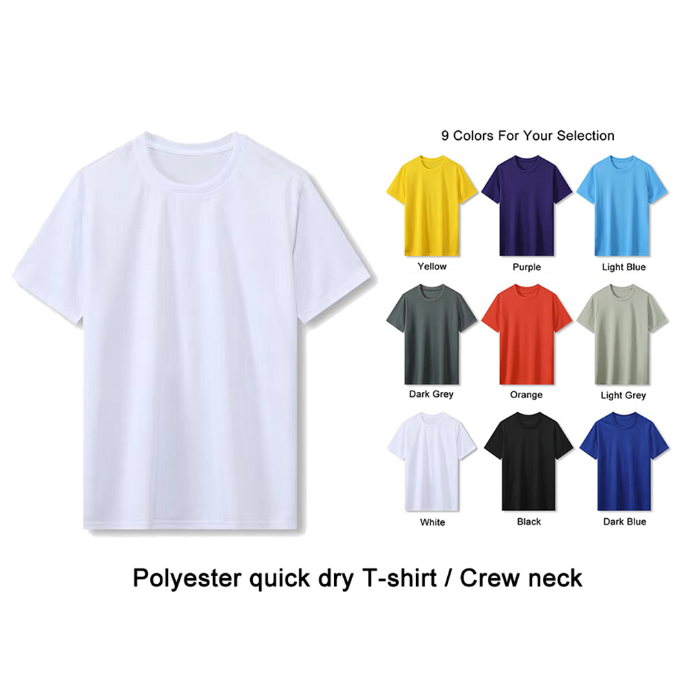 160GSM Quick Dry Polyester T shirt