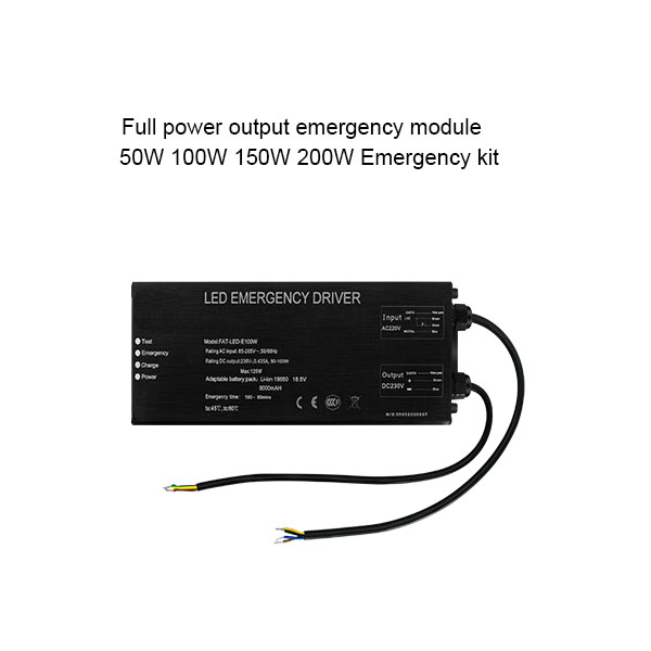 50W200W Emergency Driver For Led Luminaires