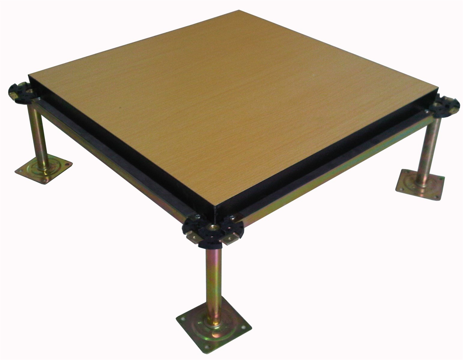 Hard Texture Wood Core Raised Access Floor Panels for Banks Telecommunication Centers