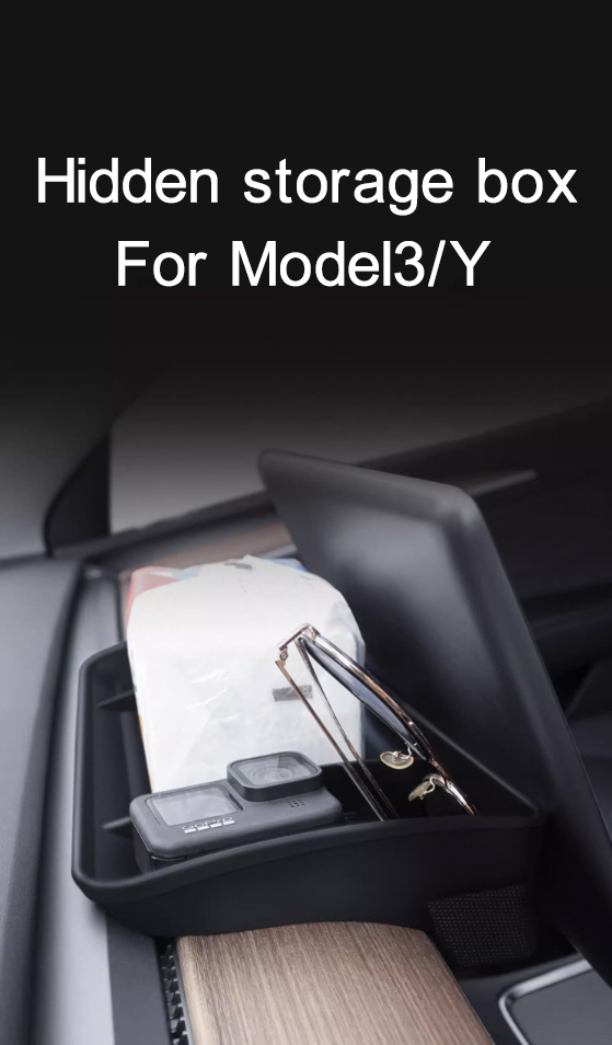 Center Console TPE Storage Box for MODEL3Y