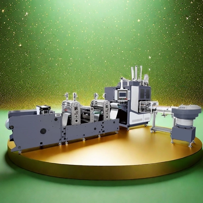 The future of converting enquipment Fully Automatic Nonstop no glue label turret production machine