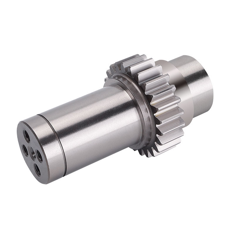 Integrated design high strength stiffness transmission accuracy and good wear resistance steel shaft gear