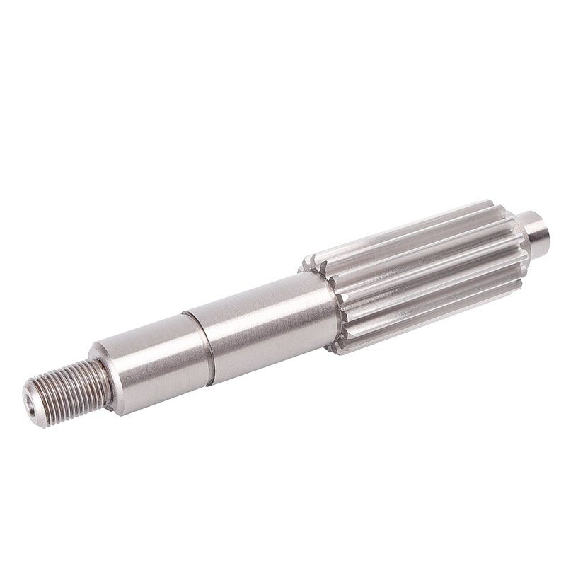 Integrated design high strength stiffness transmission accuracy and good wear resistance steel shaft gear