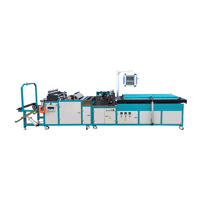 Full automatic air filter paper rotary pleating machine