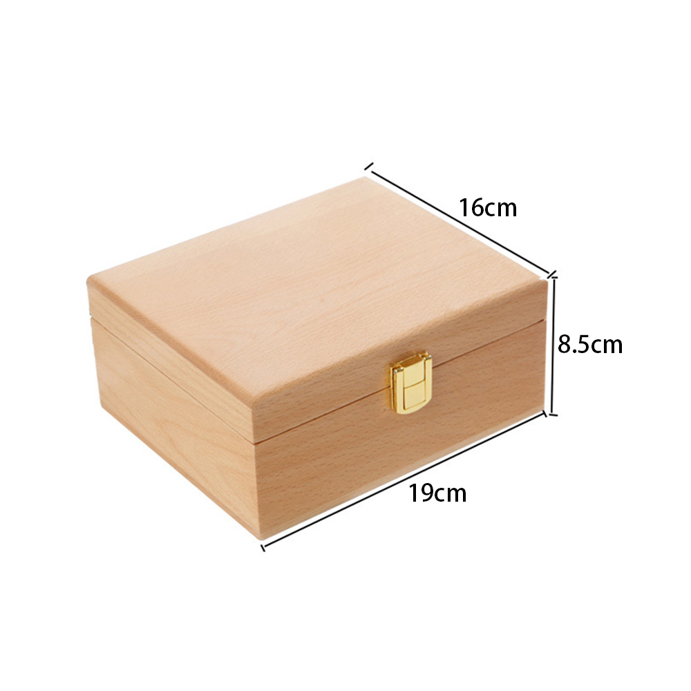 Factory Wholesale Wooden Gift Packaging Box Unfinished Pine Wood Gift Storage Box With Flip Lid