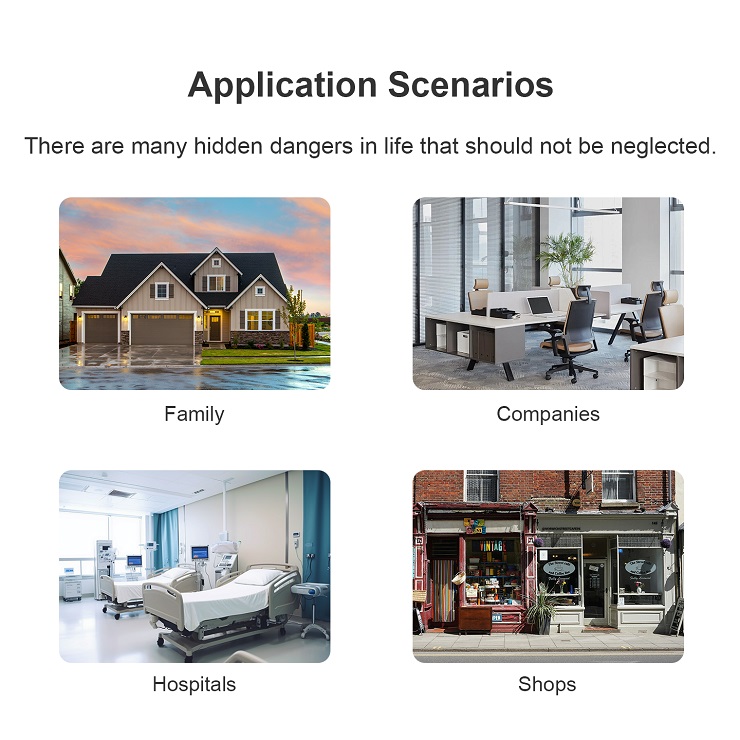 Wireless SOS Panic Button Alarm Button For Elderly Emergency Call APP Remote Controller