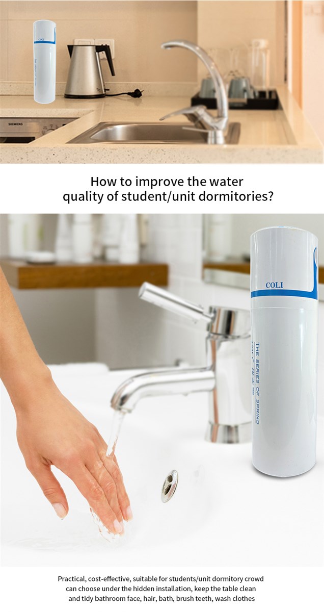 520 water purifier water filter improves taste activated carbonSP3 filter material small central w