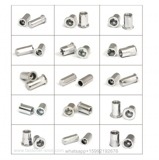 China Carbon Steel Rivet Nuts For Sheet Metal