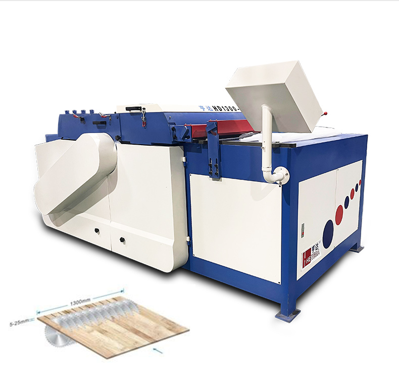 Wood Plank Multi Blade Rip Saw Machine Panel Multi Cutting Machine Wood Board Slitting Slotting Grooving