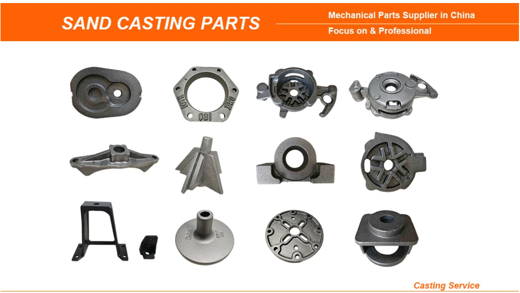 Custom Iron Sand Casting for Agricultural Construction Machinery Industrial Equipment Automotive and Motorbike Parts