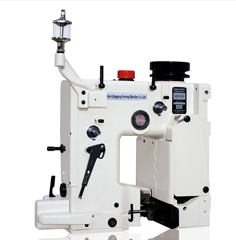 QDS9C High Speed Automatic Sewing Machine Oil Bath Enclosed Bag Closing Head Single Needle Packing Bag Closer