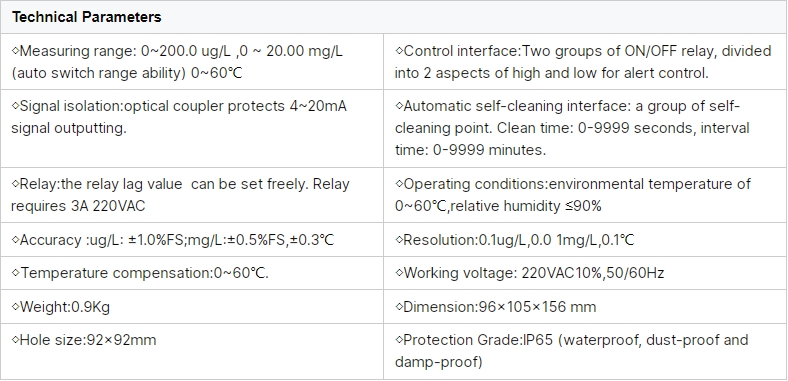 Dissolved oxygen meter controller analyzer DO6800 aquaculture