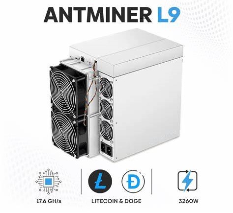 Bitmain Antminer L9 17Ghs Dogecoin Miner