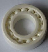 Large ceramic bearing for food machinery