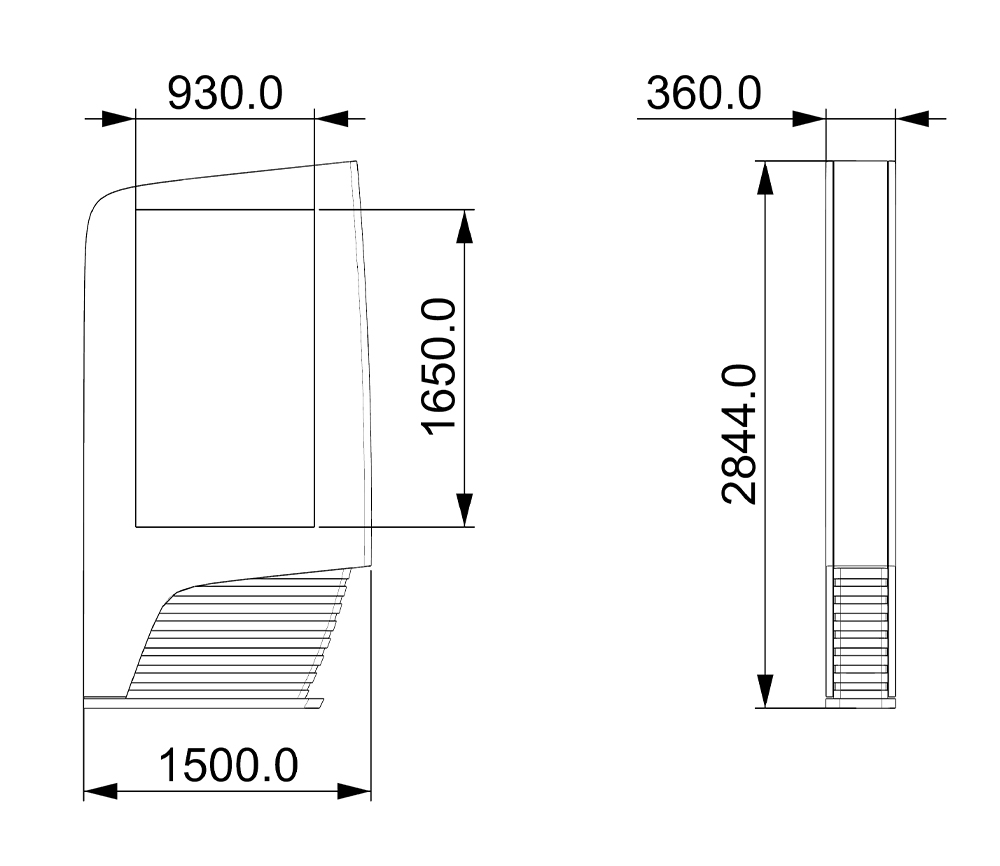 Waterproof Outdoor LCD Display Advertising Screen 75inch LCD Digital Signage