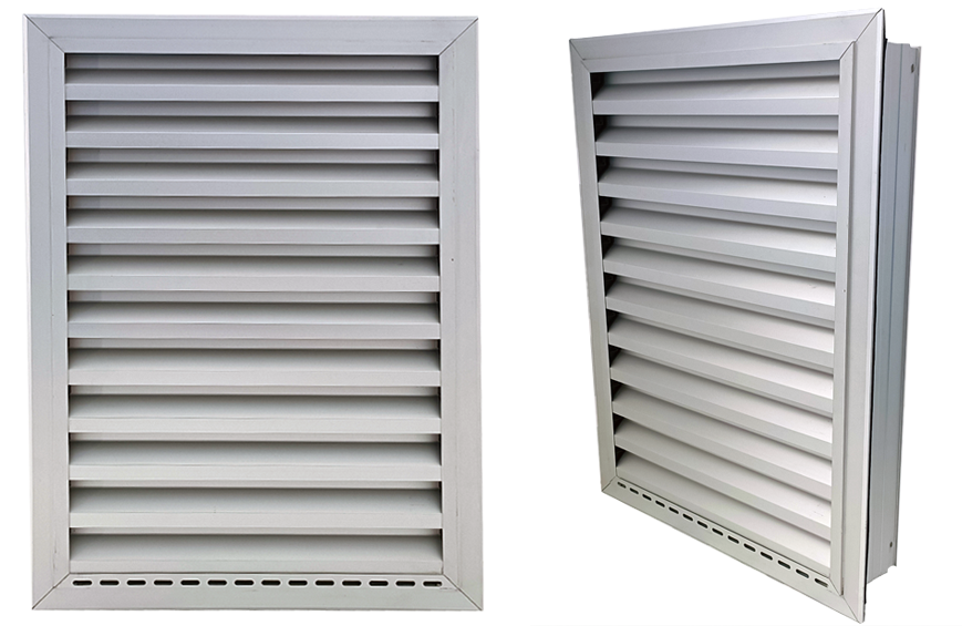 IP43IP65 selection dust filter louver for air cooling of outdoor energy equipment