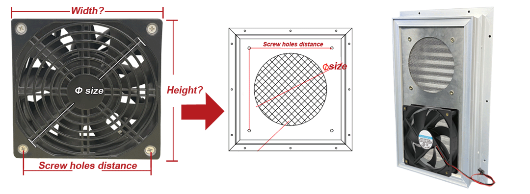 IP43IP65 selection dust filter louver for air cooling of outdoor energy equipment