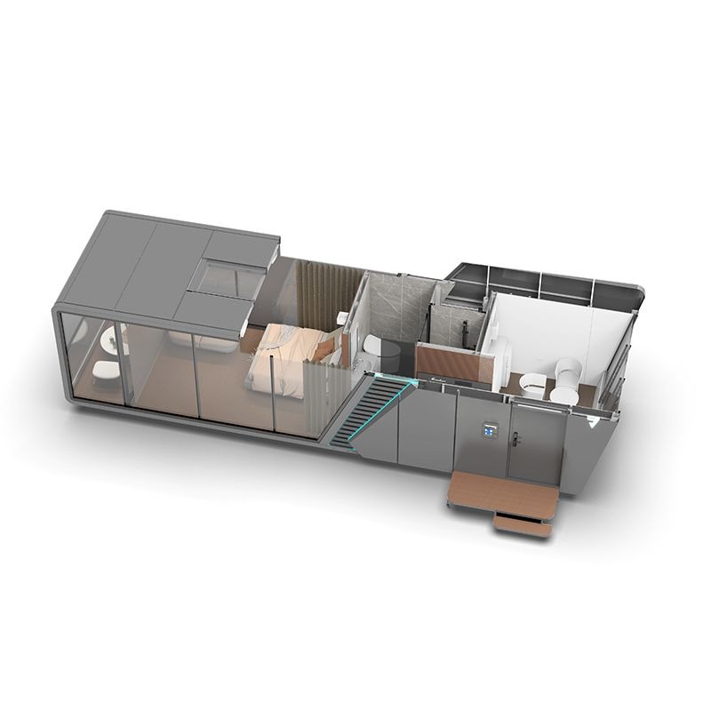 Factory Direct Sell Luxury Styles Prefab Capsule Luxury House Private Villa Made by China