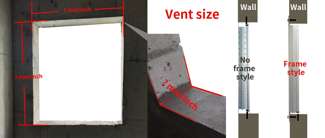 High protective louver for air vent of generator genset room