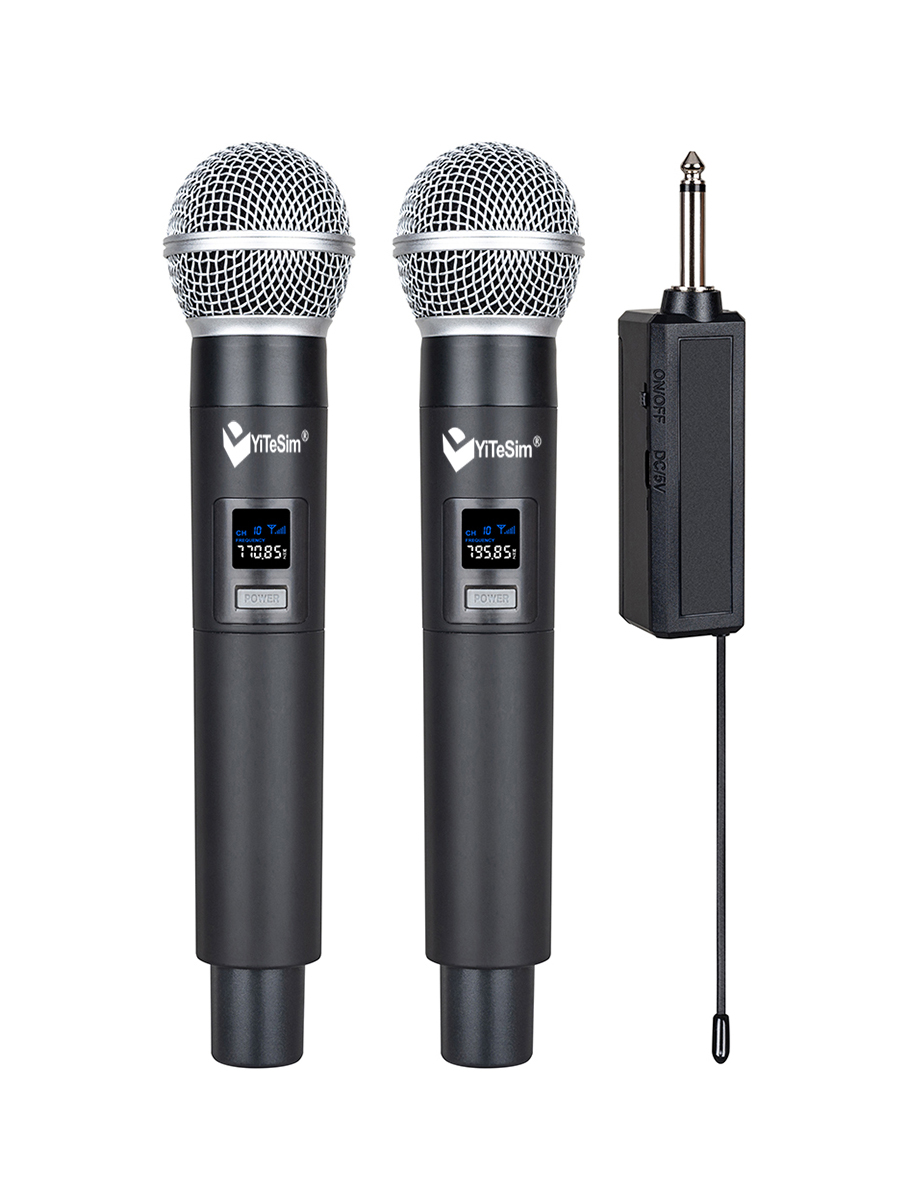 Yitesim SM58 Rechargeable handheld Wireless Microphone