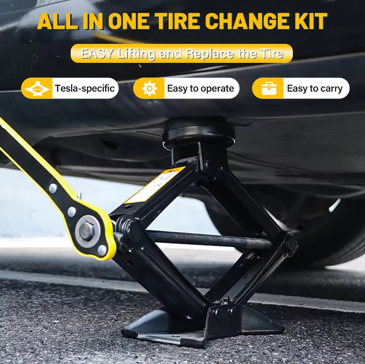 25T Scissor Car Lift Jack for Tesla