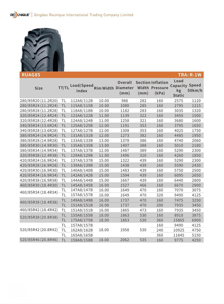 Agricultural BiasRadial Tyre Farm Tractor Tire FlotationImplement Tyres China Farm Tyre