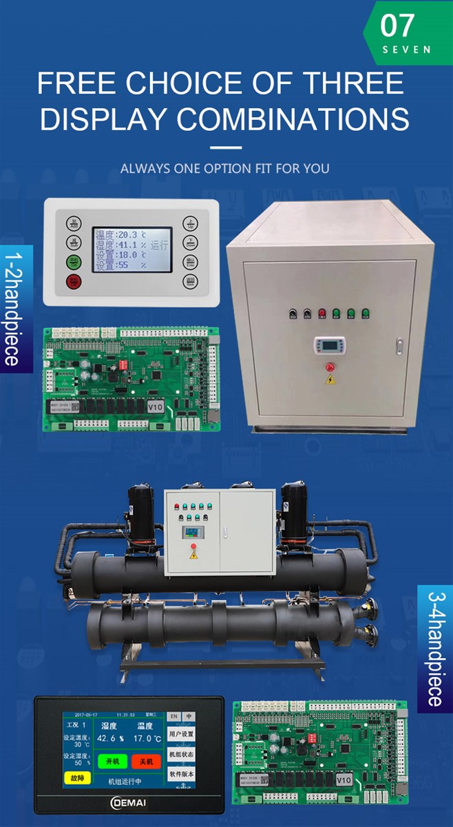 HVAC accessories for water source heat pump vortex monitoring system