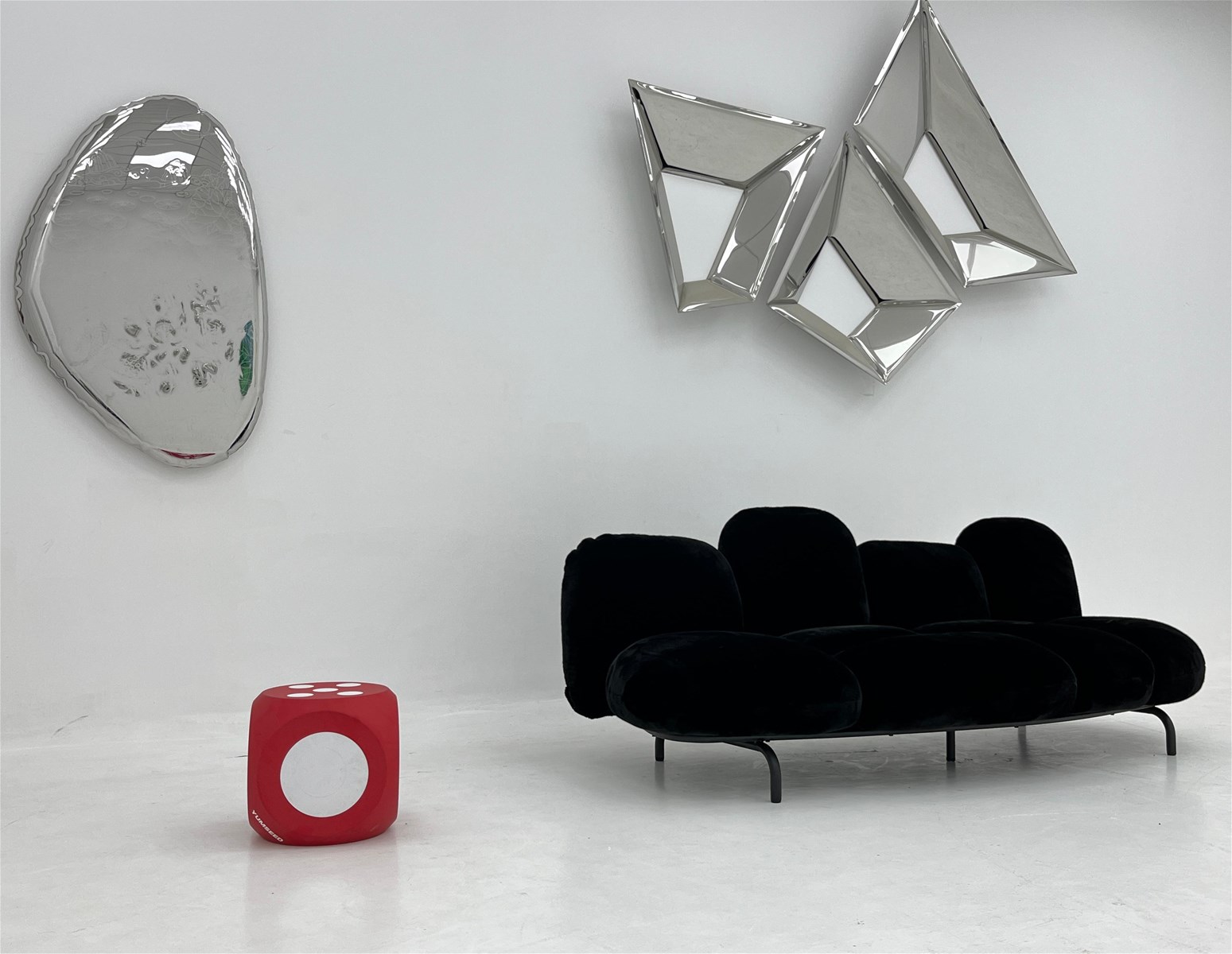 Factory Hotel Fabric Living Room Internet Celebrity Office Sofa