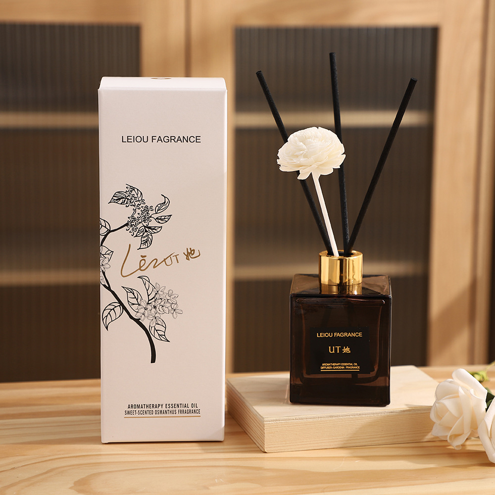 Reed Diffuser Bottle Luxury Home Decoration Glass Bottle Design Wholesale and Reed Diffuser Oil