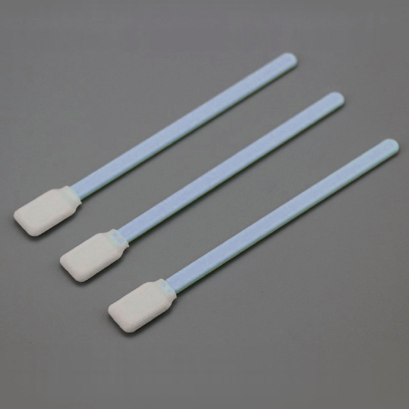 Large Flat Rectangular Paddles Cleanroom Polyester Cleaning Swab