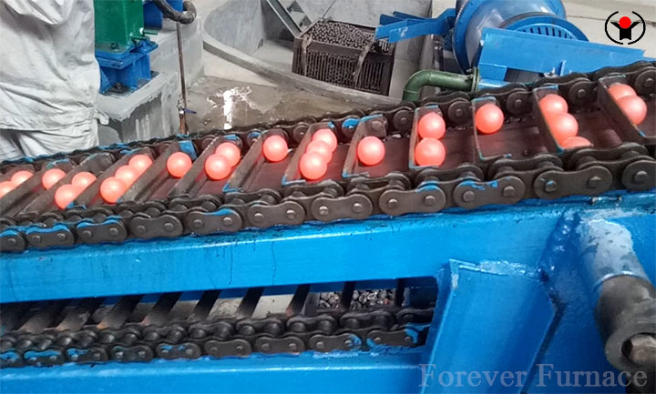 Steel ball hot rolling machine