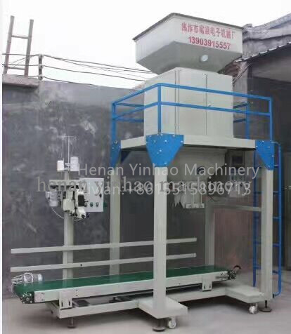 Full Automatic Weighing Animal Food Pouch Packaging Sealing Machine Pet Food Fertilizer Pellet bag Packing Machine