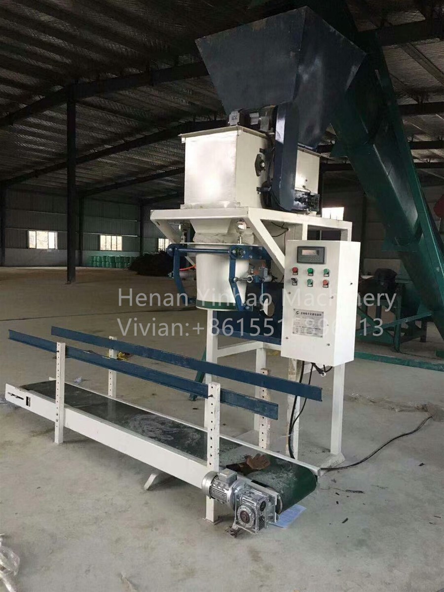 Full Automatic Weighing Animal Food Pouch Packaging Sealing Machine Pet Food Fertilizer Pellet bag Packing Machine