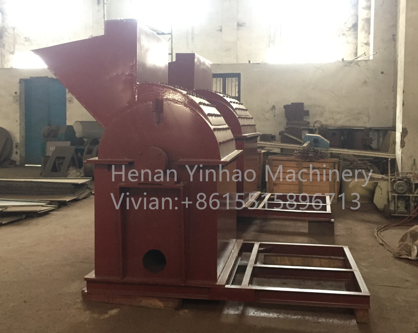 Forest Machinery Wood Chipper Shredder machine Branch Crusher Drum sawdust crusher Machine