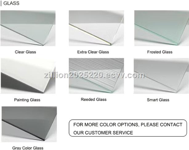 Commercial Furniture Office Partition Glass Wall Living Room Thickness Tempered Glass Division Wal