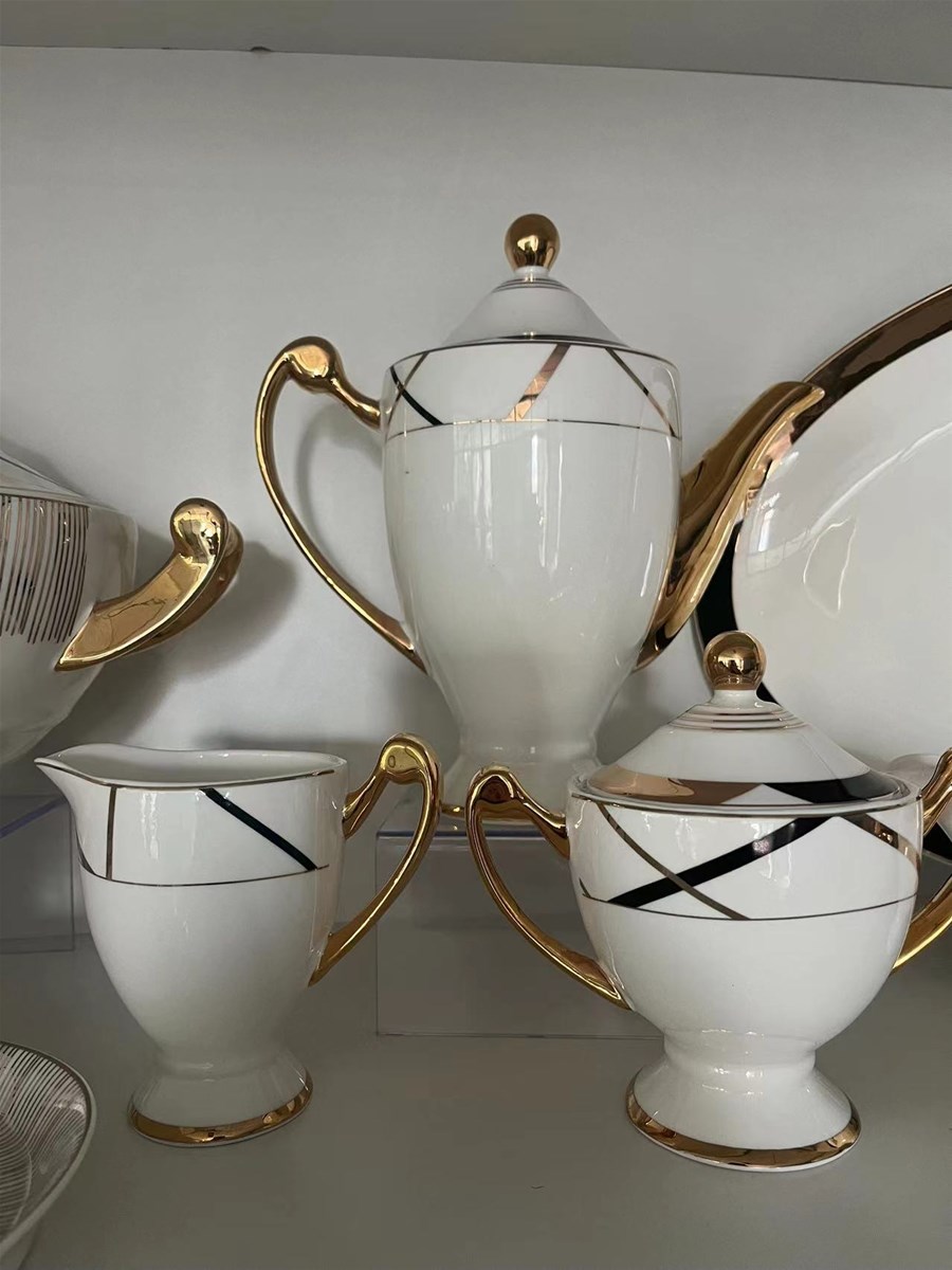 Bone China Dinnerwares New Bone China Tableware Coffe Sets Tea Sets Cup Saucer Mug Plate Bowl