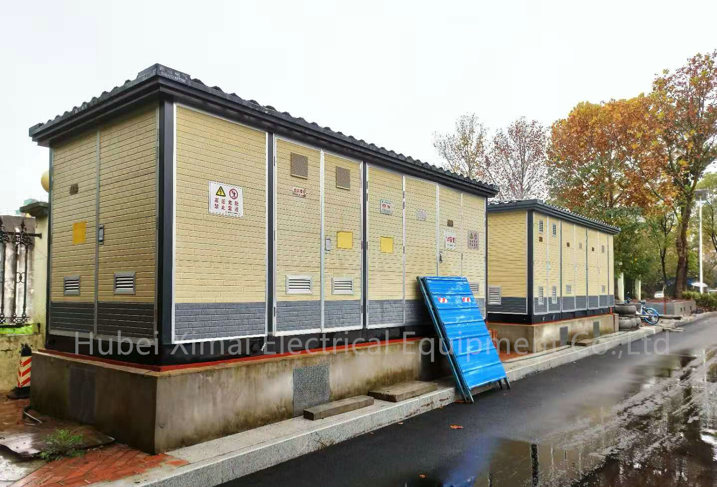 Mobile Mini power distribution equipment compact transformer substation
