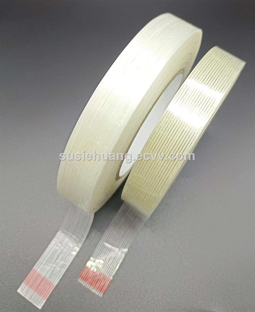 Synthetic Rubber Pet Fiberglass High Tensile Strength Mono Filament Pipe Wrapping Edge Protection Strapping Tape
