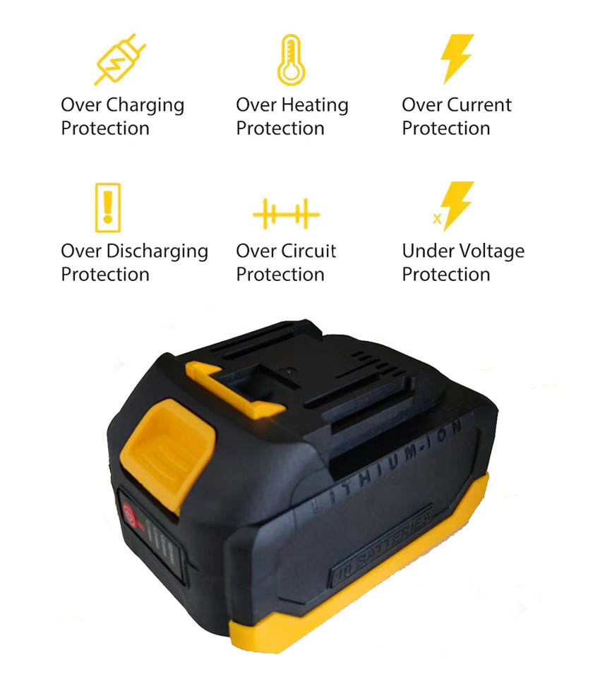 Lithium Battery Pack Replacement Makita BL18650 Cordless Drill Rechargeable Battery