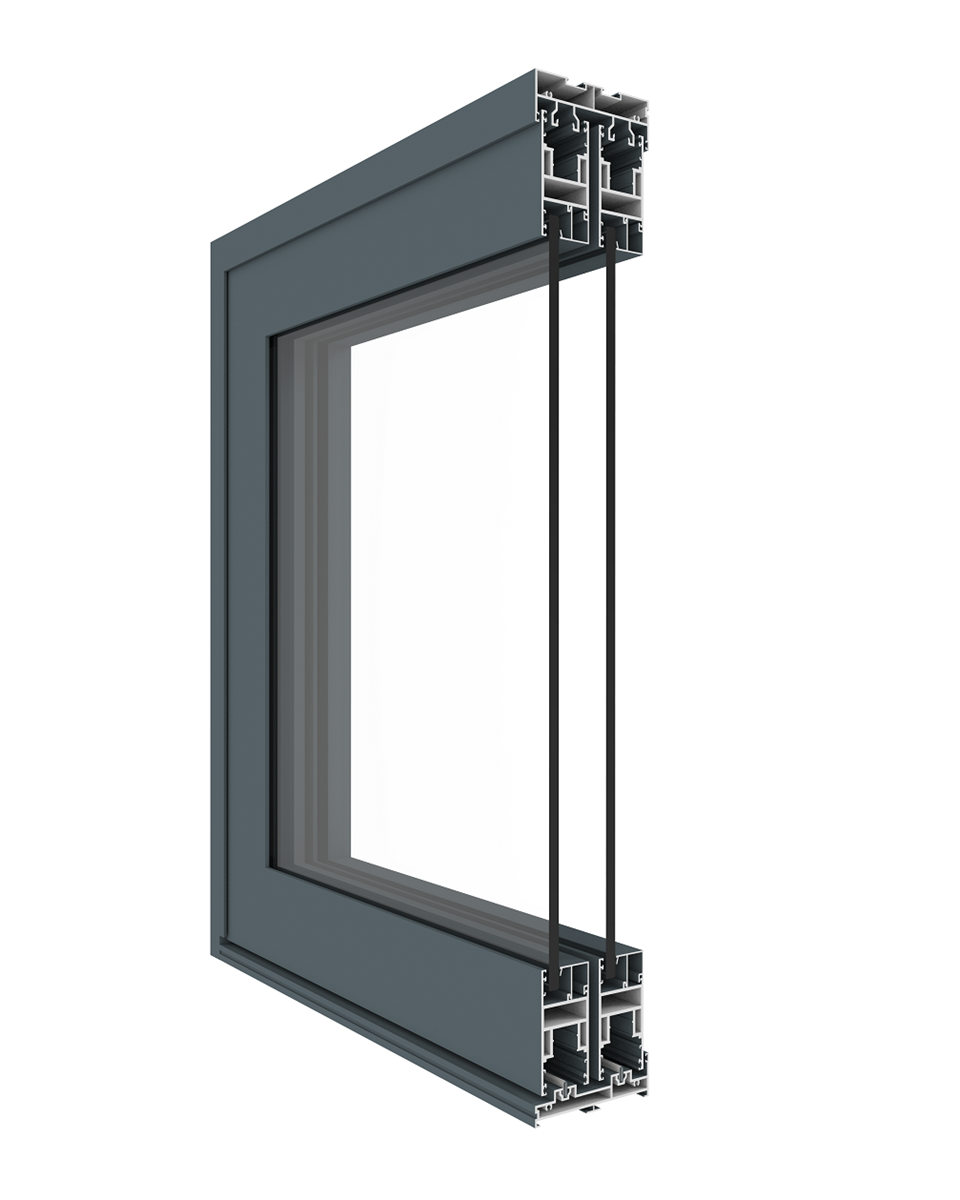 Construction Aluminum Door Windows Frame Profile Extrusion Anodized Coating Customized Design Vietnam