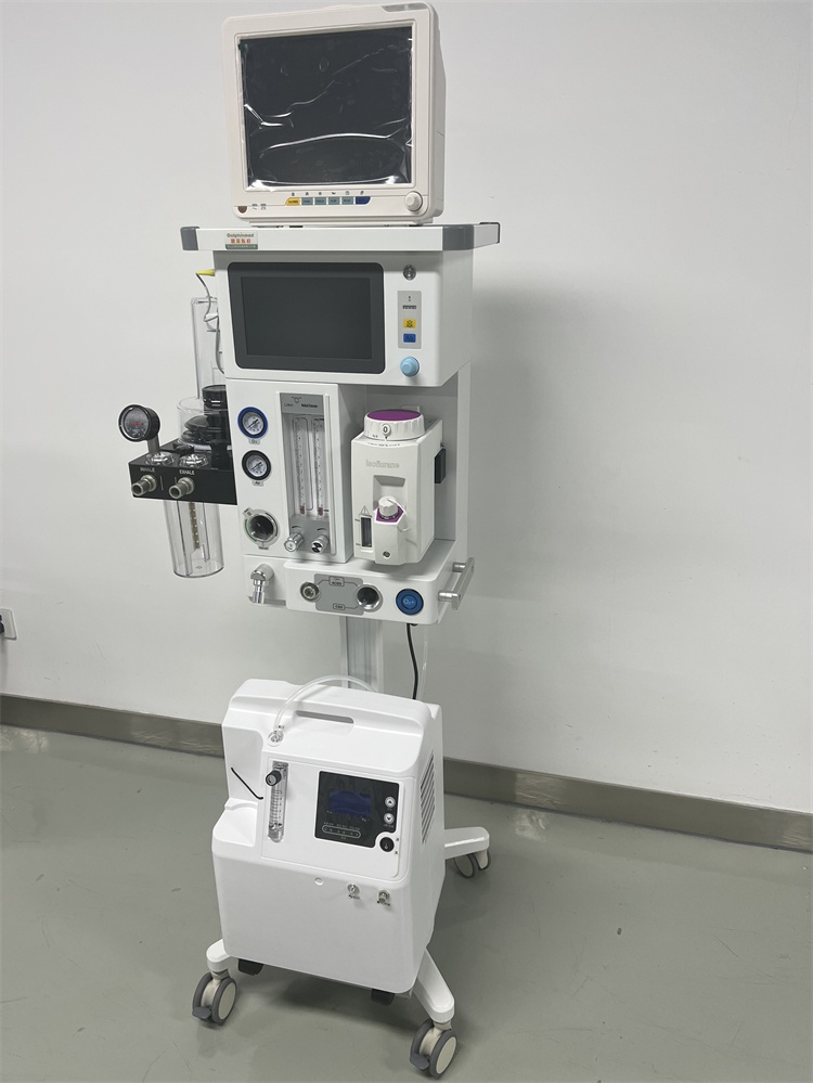 9 Inch Touch Screen Veterinary Anesthesia Workstation for Veterinary Use