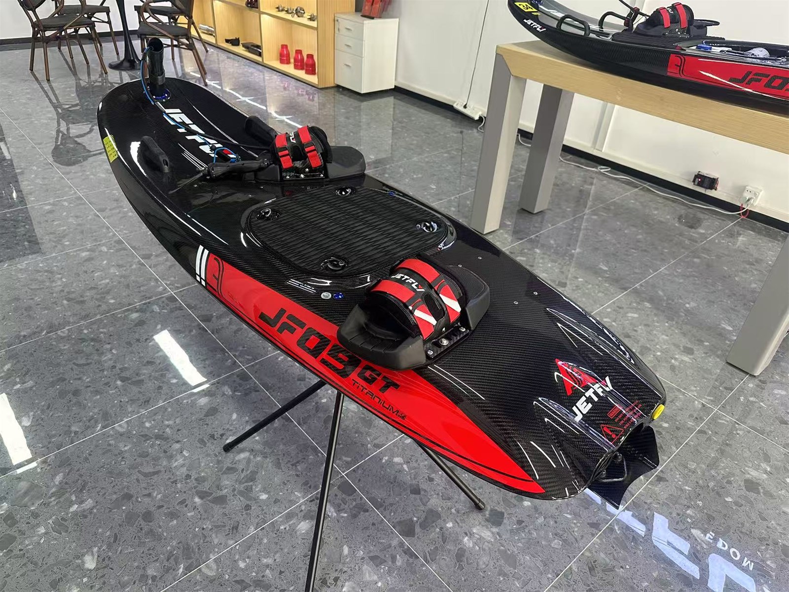 JetFly 09GT Carbon Fiber Surfboard Power Jet Water Sport Engine Petrol Gas Powered Model Jetboard Ocean Waters