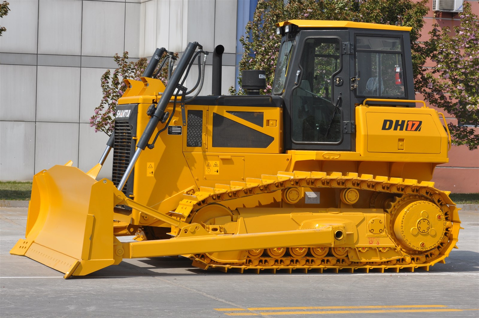 SHANTUI Earth Moving Machinery Dozer 170HP DH17 Bulldozers Full Hydrostatic Dozers Crawler Bulldozer